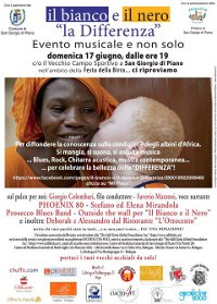 locandina IL BIANCO E IL NERO: evento del 17 Giugno 2012