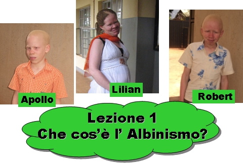 Copertina Lezione Uno: Che cos'è l'albinismo?