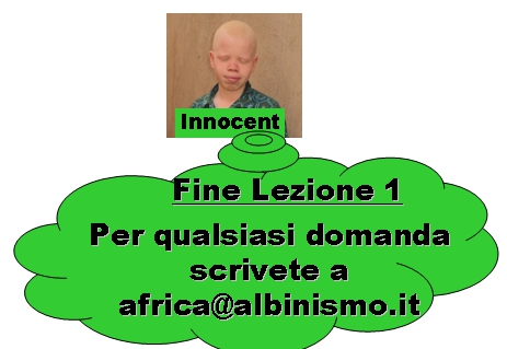 Innocent: << Fine lezione uno >>